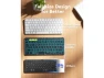 Thumbnail Foldable Full-Size Bluetooth Keyboard with Backlight — Bluetooth Keyboard, Samsers
