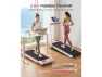 Thumbnail Foldable Treadmill with Incline, Handlebar, Wide Belt and LED Display — Connected Equipment, WELLFIT
