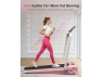 Thumbnail Foldable Treadmill with Incline, Handlebar, Wide Belt and LED Display — Connected Equipment, WELLFIT