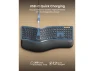 Thumbnail Full-size Blue Wireless Keyboard — Bluetooth Keyboard, ProtoArc
