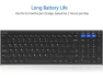 Thumbnail Full-Size Bluetooth Keyboard — Bluetooth Keyboard, Arteck