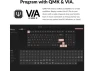 Thumbnail Mechanical Keyboard with Hot-Swappable K Pro Red Switches — Bluetooth Keyboard, Keychron