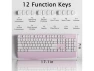 Thumbnail Pink Wireless Keyboard — Bluetooth Keyboard, TUKO