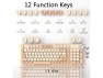 Thumbnail Wireless Retro Round Typewriter Keyboard — Bluetooth Keyboard, TUKO
