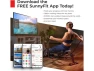 Thumbnail Upright Stationary Exercise Bike — Connected Equipment, Sunny Health & Fitness