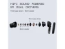 Thumbnail Wireless Earbuds, Dark Grey — Wireless Earbuds, CMF