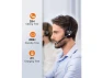 Thumbnail On-Ear Bluetooth Headset — Wireless Earbuds, TECKNET