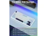 Thumbnail White & Blue Wireless Mechanical Keyboard — Bluetooth Keyboard, AULA