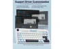 Thumbnail White & Blue Wireless Mechanical Keyboard — Bluetooth Keyboard, AULA