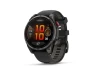 51 mm, Carbon Gray DLC titanium with Black/Pebble Gray silicone band