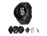 Thumbnail 45mm GPS Smartwatch, Slate with Black Silicone Band — Smart Watch, Garmin