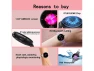 Thumbnail Medium AMOLED Smartwatch with Link Bracelet — Smart Watch, allentian