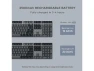 Thumbnail Full-Size Mechanical Keyboard with White LED Backlighting — Bluetooth Keyboard, Satechi