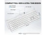 Thumbnail Full-Size Wireless Bluetooth Keyboard — Bluetooth Keyboard, TUKO