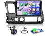 Thumbnail Wireless CarPlay Car Radio for Honda Civic 2006–2011 — Car Infotainment System, TUKO