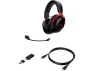 Thumbnail Gaming headset, Wireless, Black/Red — Wireless Earbuds, HyperX