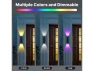 Thumbnail Outdoor wall light, 4 pack — Smart Outdoor Lighting, RUOCLRIS