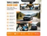 Thumbnail 3-Channel Mirror Dash Cam, 4K, 5.8GHz Wi-Fi — Dash Cam, TUKO