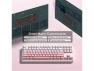 Thumbnail Gradient Pink Wireless Mechanical Keyboard — Bluetooth Keyboard, RUOCLRIS