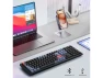 Silent Red switches, white backlight