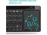 Thumbnail Wireless Keyboard with Touchpad — Bluetooth Keyboard, Rii