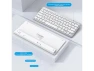 Thumbnail Wireless Keyboard, Silverwhite — Bluetooth Keyboard, OMOTON