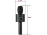 Thumbnail Black Wireless Bluetooth Karaoke Microphone — Karaoke Machine, Core Innovations