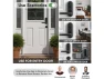 Thumbnail Fingerprint Digital Smart Lock, Silver — Smart Lock, SOYE