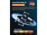 Thumbnail Front-and-Rear Dash Camera for Cars, Silver, Free 64GB Card Included — Dash Cam, Navycrest