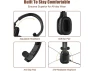 Thumbnail Bluetooth Headset with Noise Cancellation and Microphone Mute — Wireless Earbuds, COMEXION