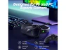 Thumbnail Dual Wireless Gaming Headset, Black-Green — Wireless Earbuds, NUBWO
