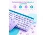 Thumbnail Bluetooth Keyboard and Mouse Combo with Tablet Holder — Bluetooth Keyboard, SeenDa