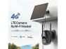 Thumbnail 4G LTE Solar Surveillance Camera with 360° Live View — Security Camera, SEHMUA