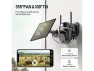 Thumbnail 4G LTE Solar Surveillance Camera with 360° Live View — Security Camera, SEHMUA