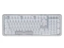 Thumbnail White Wireless Mechanical Keyboard — Bluetooth Keyboard, Logitech