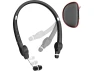 Thumbnail Bluetooth Neckband Headphones, True Black — Wireless Earbuds, Generic Logic, Inc.
