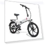 20 Inch Portable Folding Electric Bike 10Ah Battery Shimano 7 speed Smart Moped Bicycle — Electric Self-Balancing Scooters, SAMEBIKE