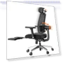 Ergonomic Chair with Footrest, Auto-Following Backrest Headrest, Adaptive Lower Back Support — Office, NEWTRAL