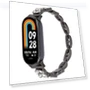 Wheat Ear Diamond Bracelet Metal Watch Band for Xiaomi Smart Band 9/8 — Bands, Xiaomi