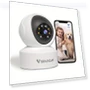 Wifi Indoor Home Security Camera with AI Detection, Color Night Vision, 360° Pan & Tilt View — Outdoor Security Cameras
