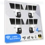 360 Solar Panel 2K FHD WiFi Camera with AI Motion Detection — Cameras & Monitors