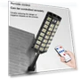 Solar-powered Outdoor Sensor Light with Remote Control - Waterproof Motion Activated Security Wall Lamp — Motion Sensors
