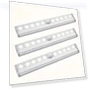 Wireless Sensor LED Cabinet Light - 3 Piece Set — Under-Cabinet Lights