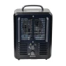 Electric Portable Space Heater with Adjustable Thermostat, Comfort Zone