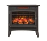 Freestanding Electric Fireplace Stove Heater with 3D Flame Effect, Duraflame
