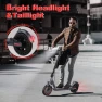 Folding Electric Scooter for Adults with Dual Braking and Suspension — Electric Scooter, MAXSHOT