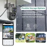 Dual Lens Outdoor Security Camera — Security Camera, GUOANVISION