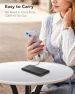 Portable Charger with Built-in Cables and AC Wall Plug — Power Bank, VRURC