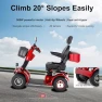 Heavy Duty 4 Wheel Mobility Scooter, CreekT