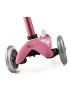 Mini Deluxe 3-Wheeled Lean-to-Steer Scooter for Kids, Micro